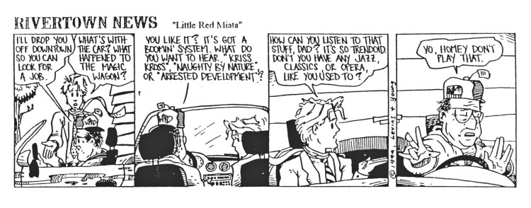 In the 90's, the Mazda Miata was the official vehicle of the male mid-life crisis. I wonder what it would be today. Any thoughts?